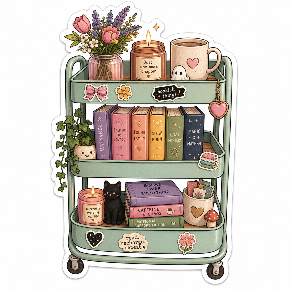 Cozy bookish vibes