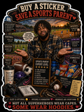 Buy a Sticker, Save a Sports Parent