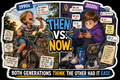 THEN VS. NOW