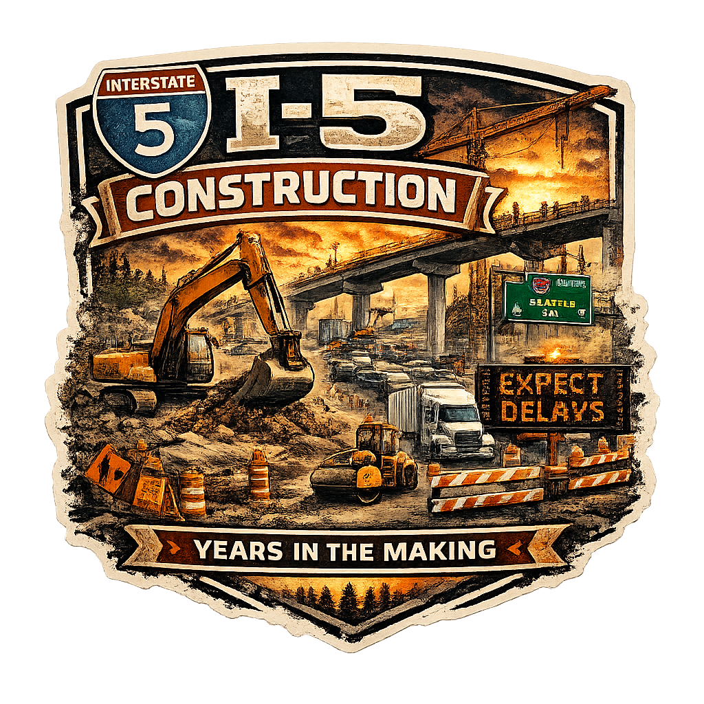 I-5 Construction – Years in the Making